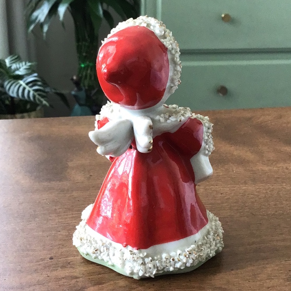 Vintage Lefton Christmas Angel Bell - Picture 11 of 16